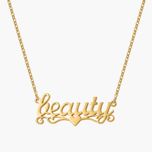 Amour Name Necklace