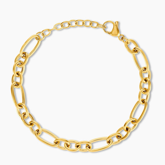 Men's Figaro Paperclip Bracelet