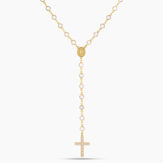 Divine Elegance Rosary Necklace