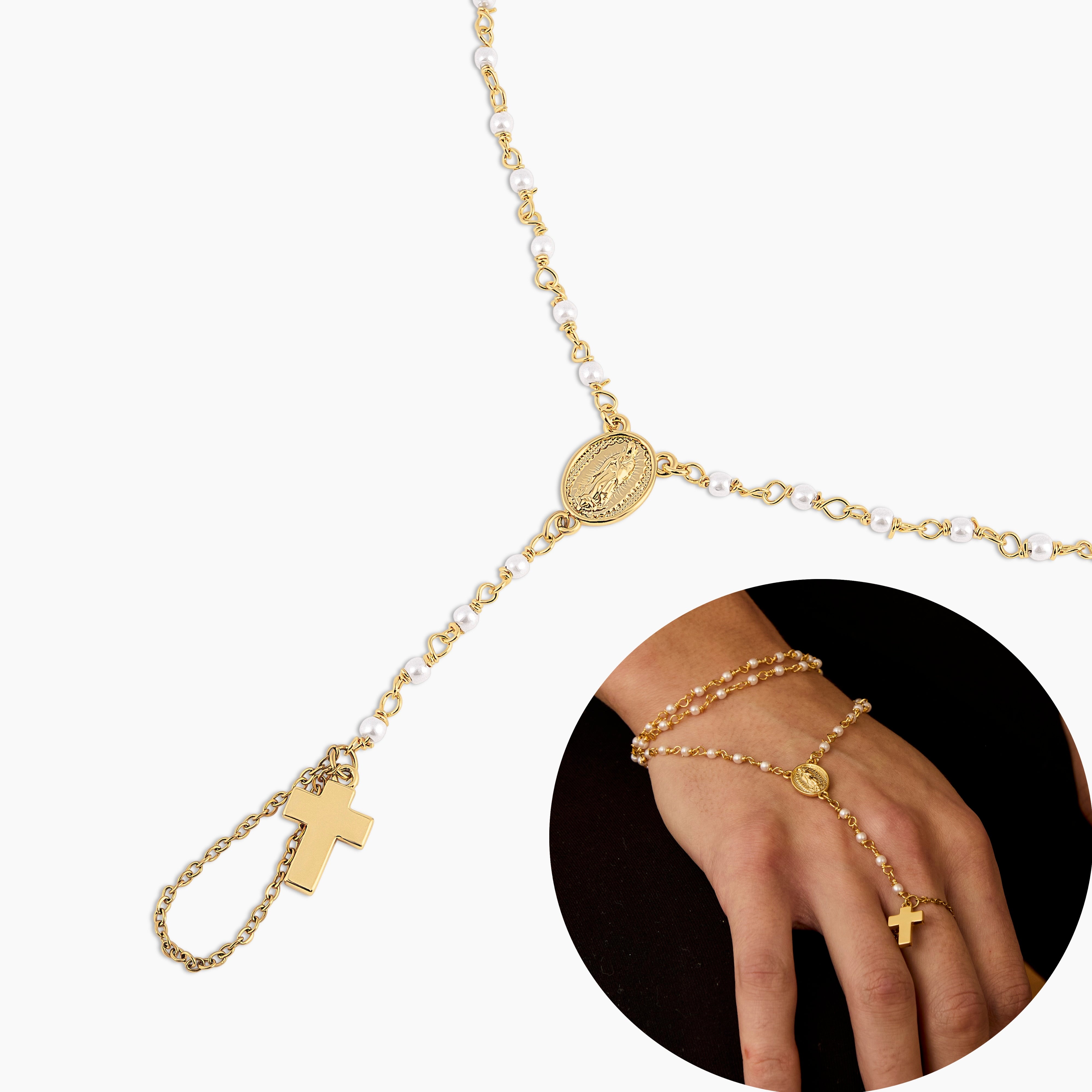 Divine Touch Rosary Hand Chain