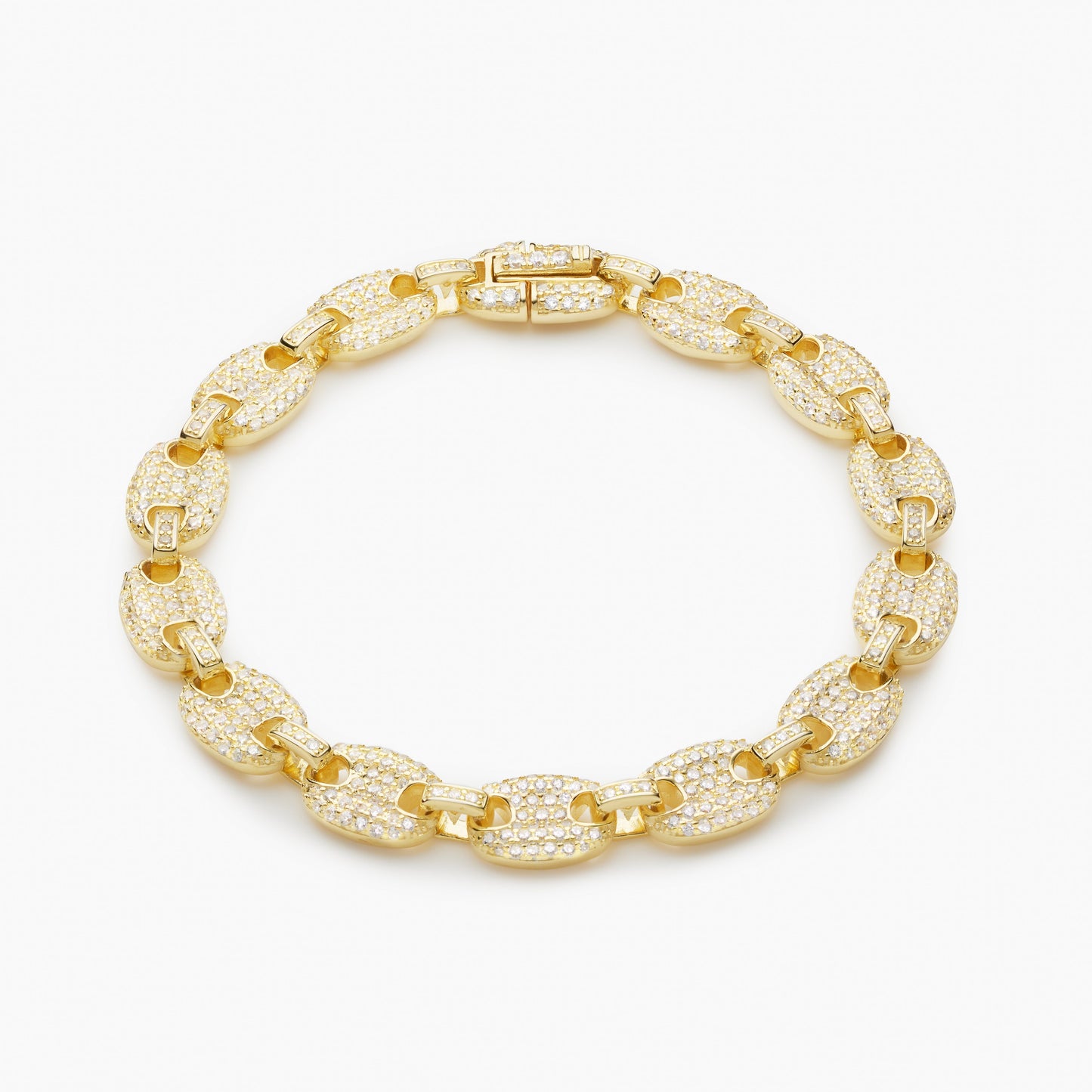 Iced Bottle Cap Bracelet