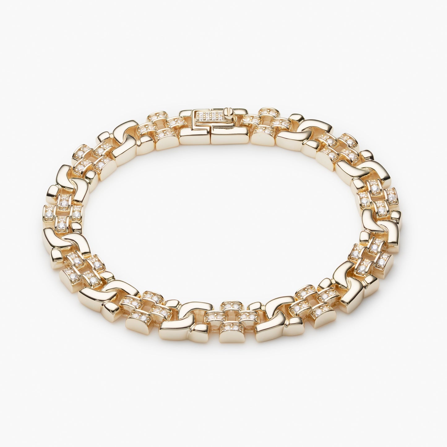 Men's Iced Tribal Bracelet