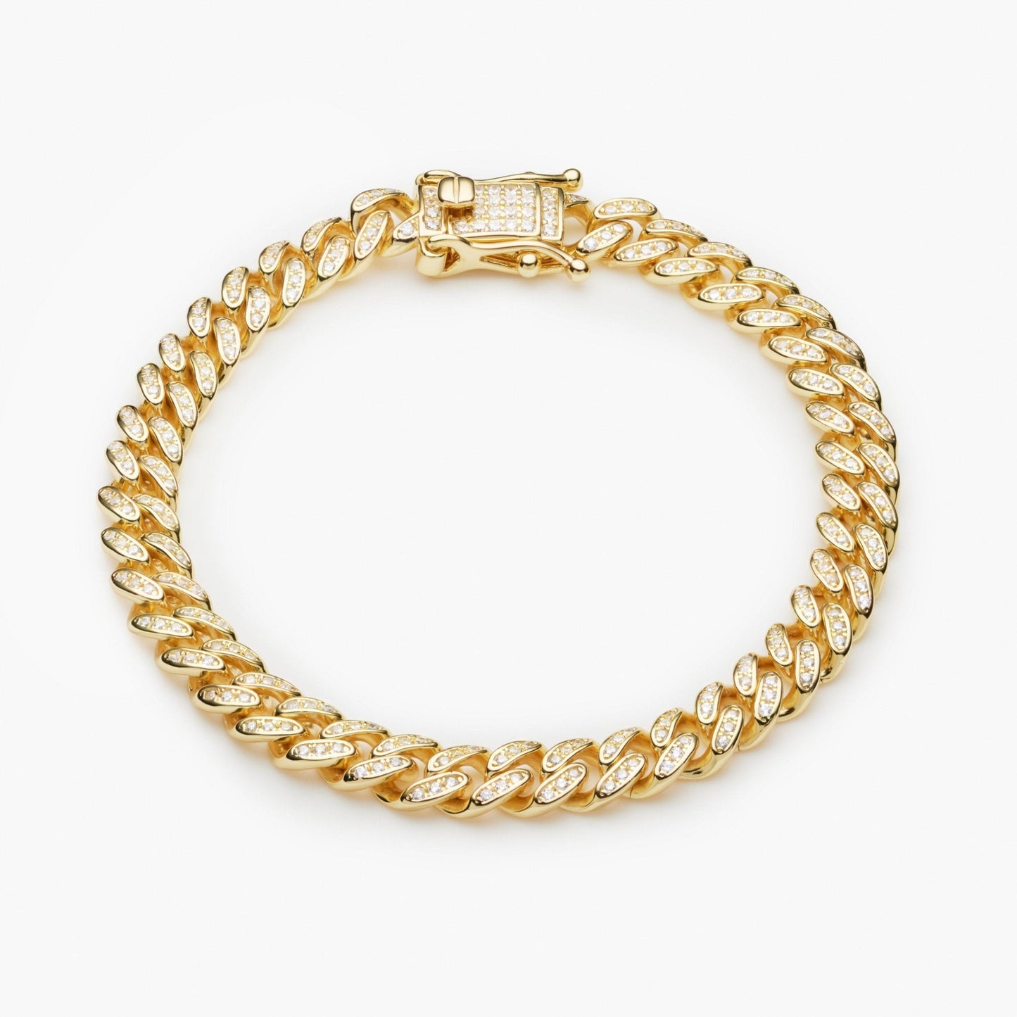 Naked Iced Cuban Bracelet