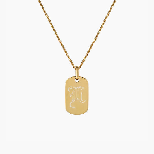 The Rounded Dog Tag