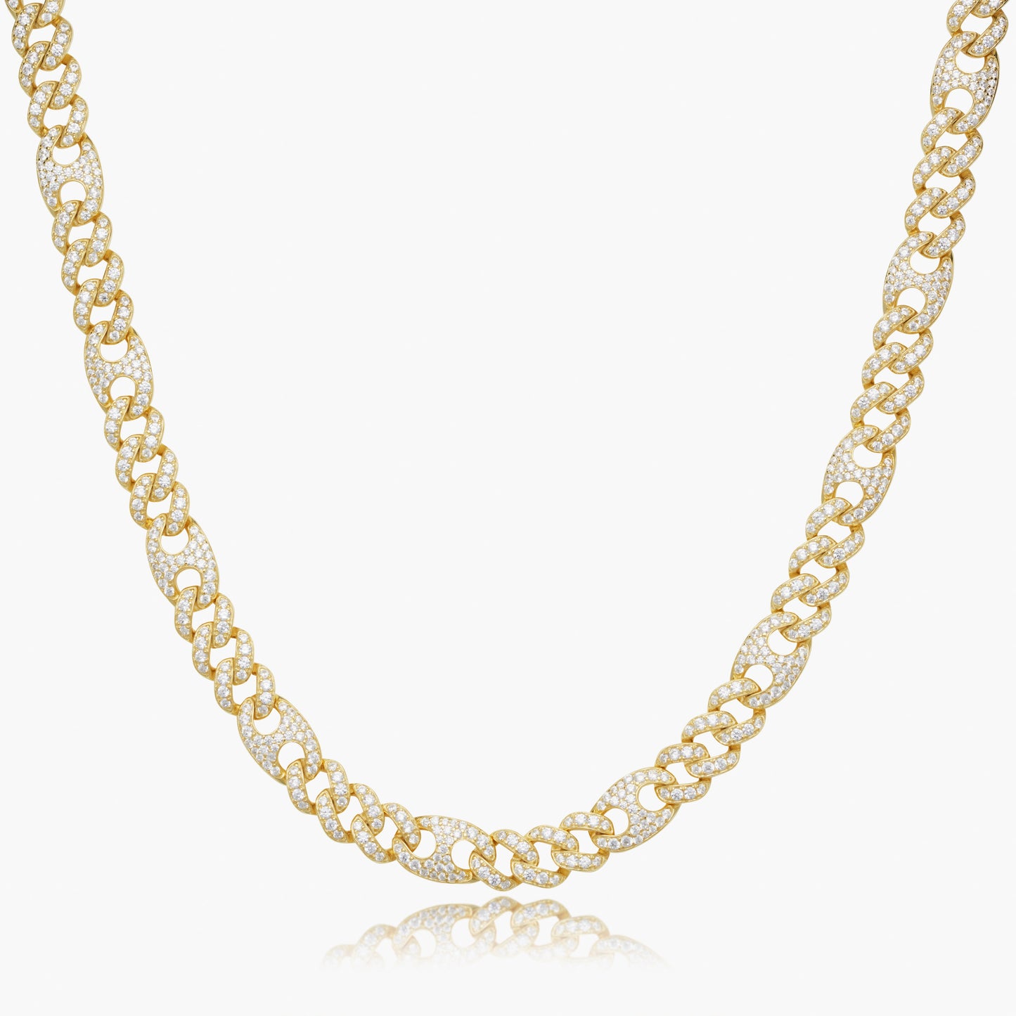 Iced Cuban X Bottle Cap Chain