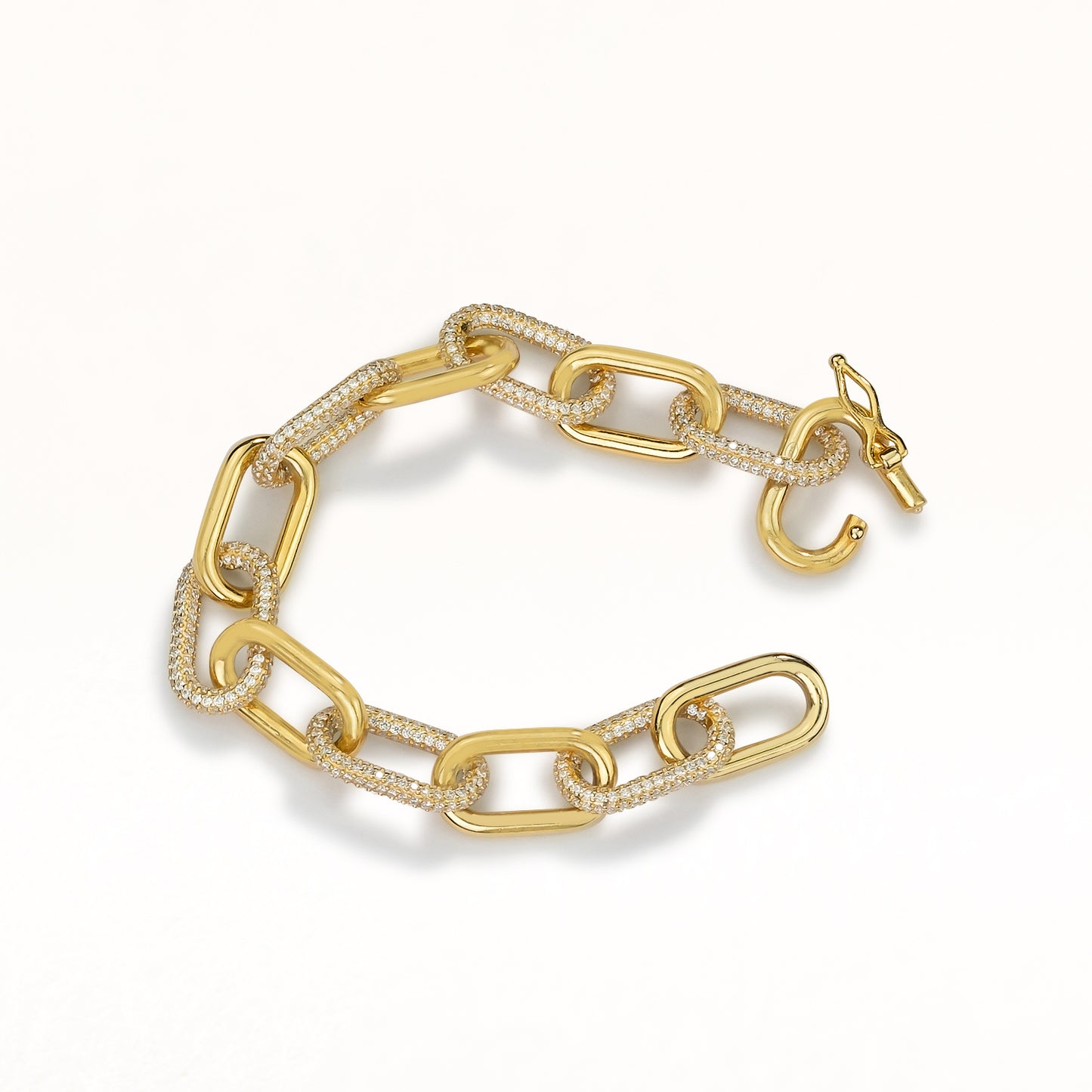 Iced Link Bracelet