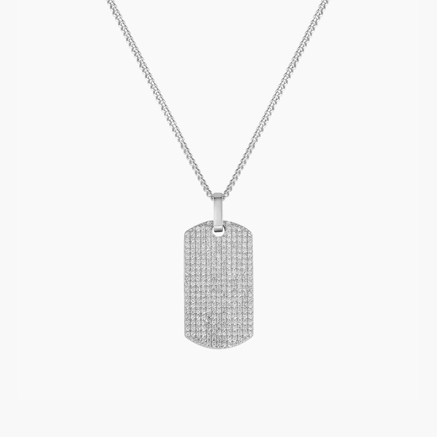 The Iced Dog Tag