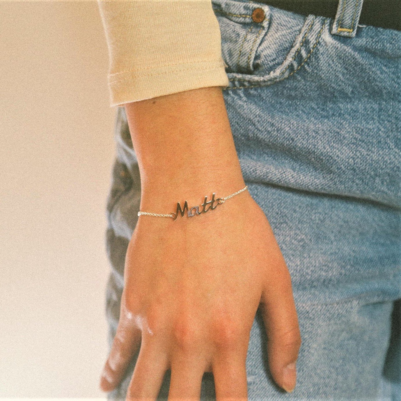 Name Bracelets - 'Di Moda' Name Bracelet