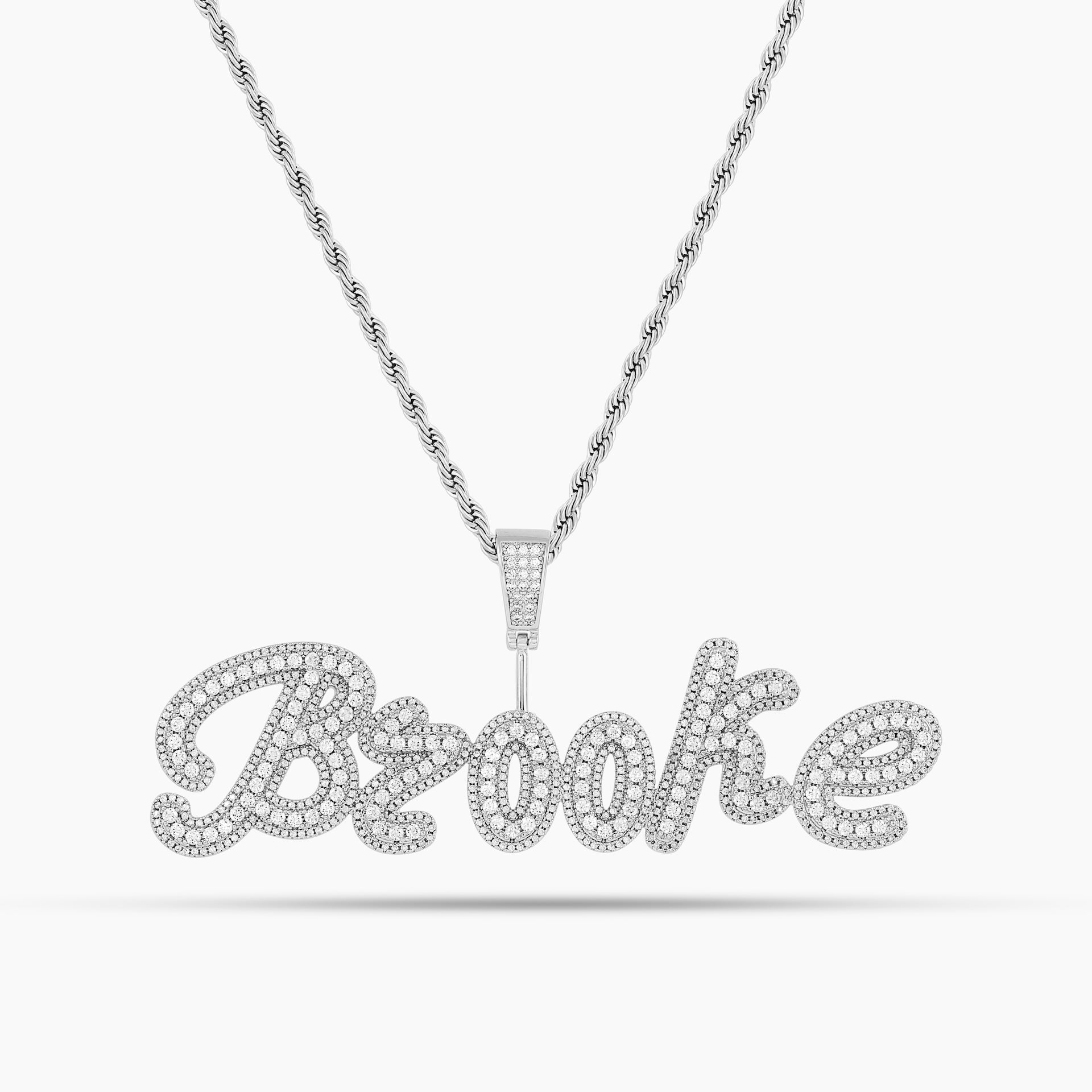 Pavé Pop Name Necklace