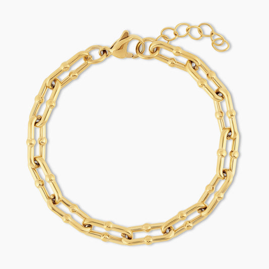 Bamboo Link Bracelet