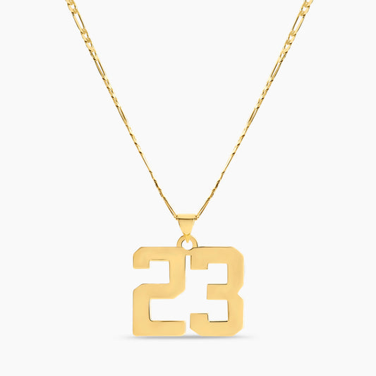 High Polish Double Plated Varsity Necklace