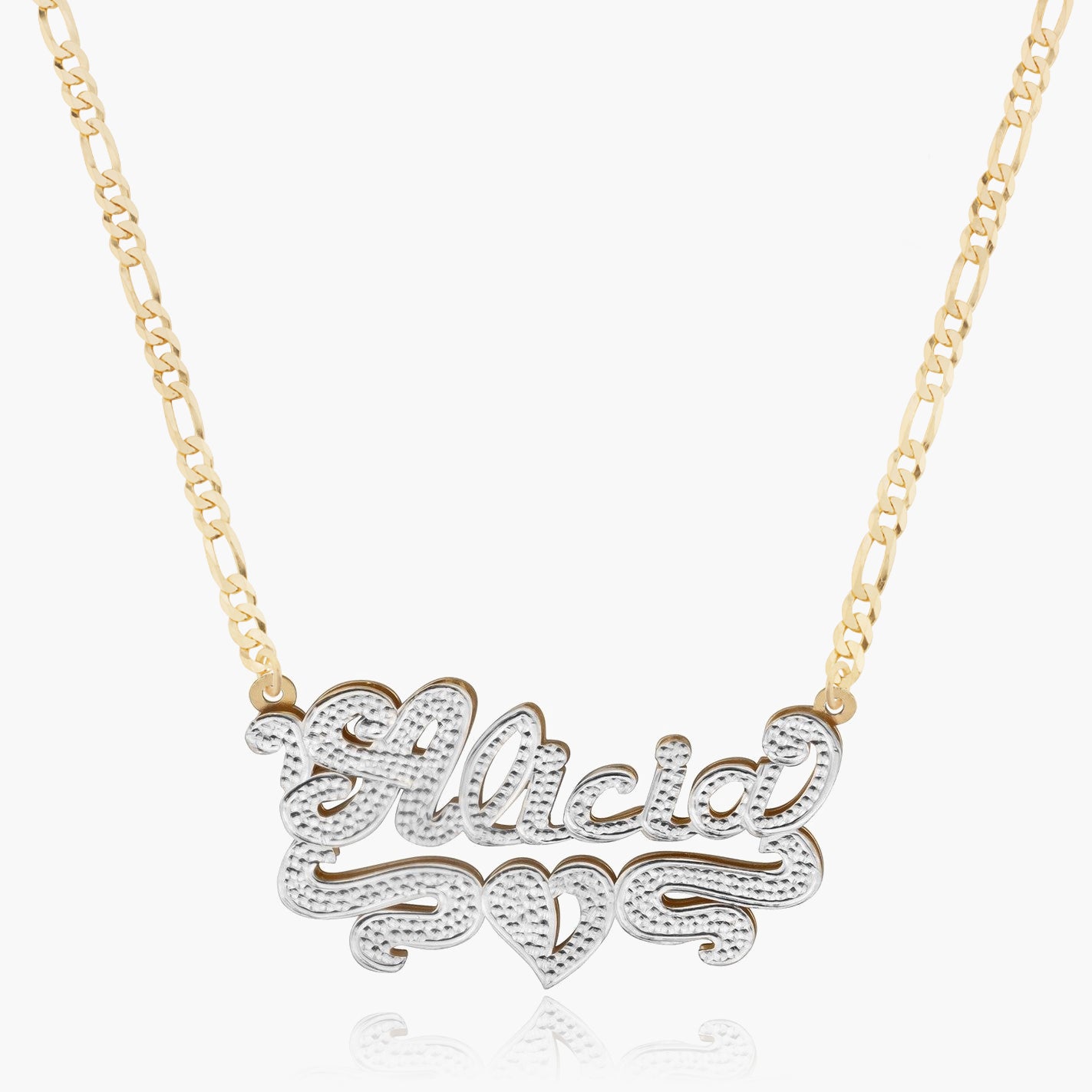 Alicia hot sale name necklace