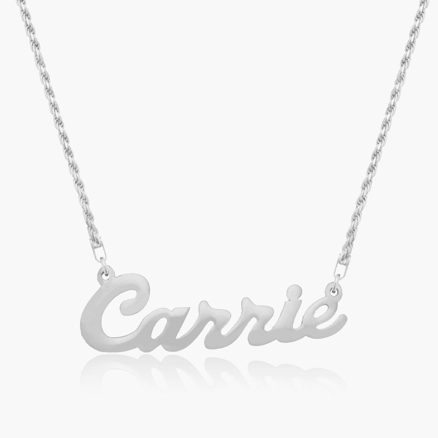 "Carrie" Name Necklace