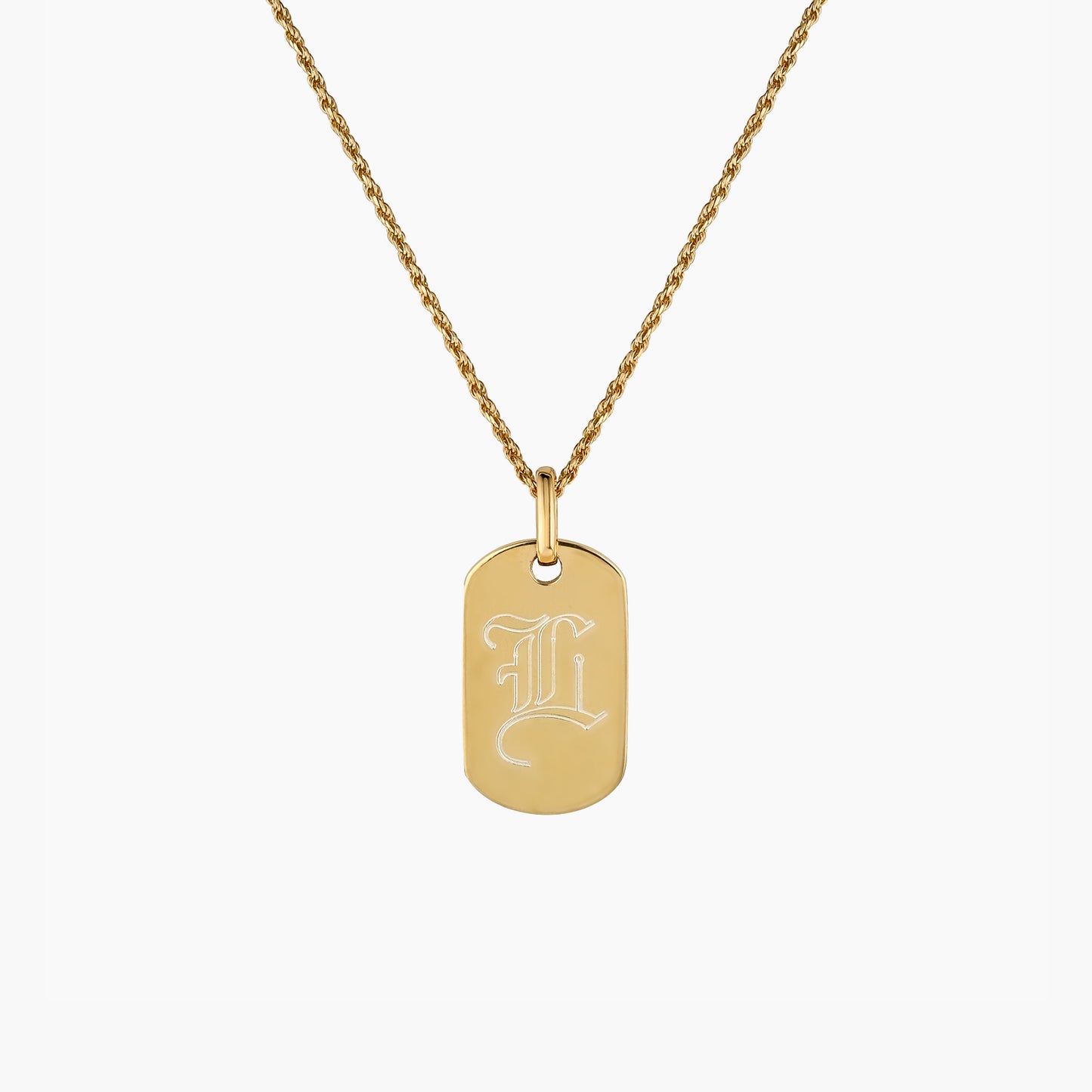 The Rounded Dog Tag