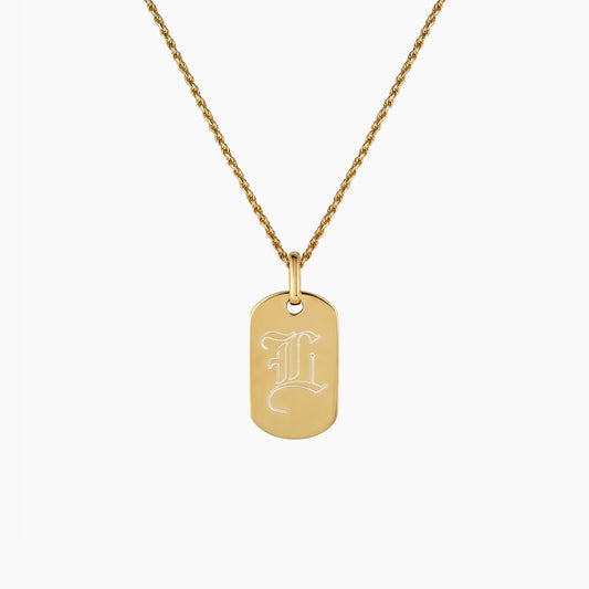The Rounded Dog Tag