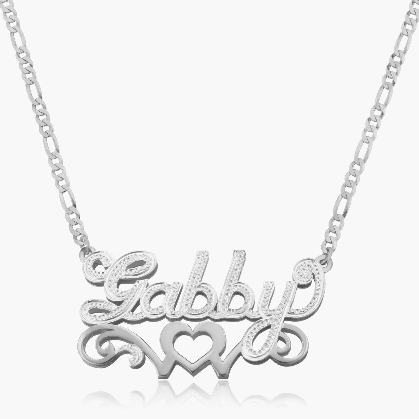 Double Plated Heavenly Love Name Necklace