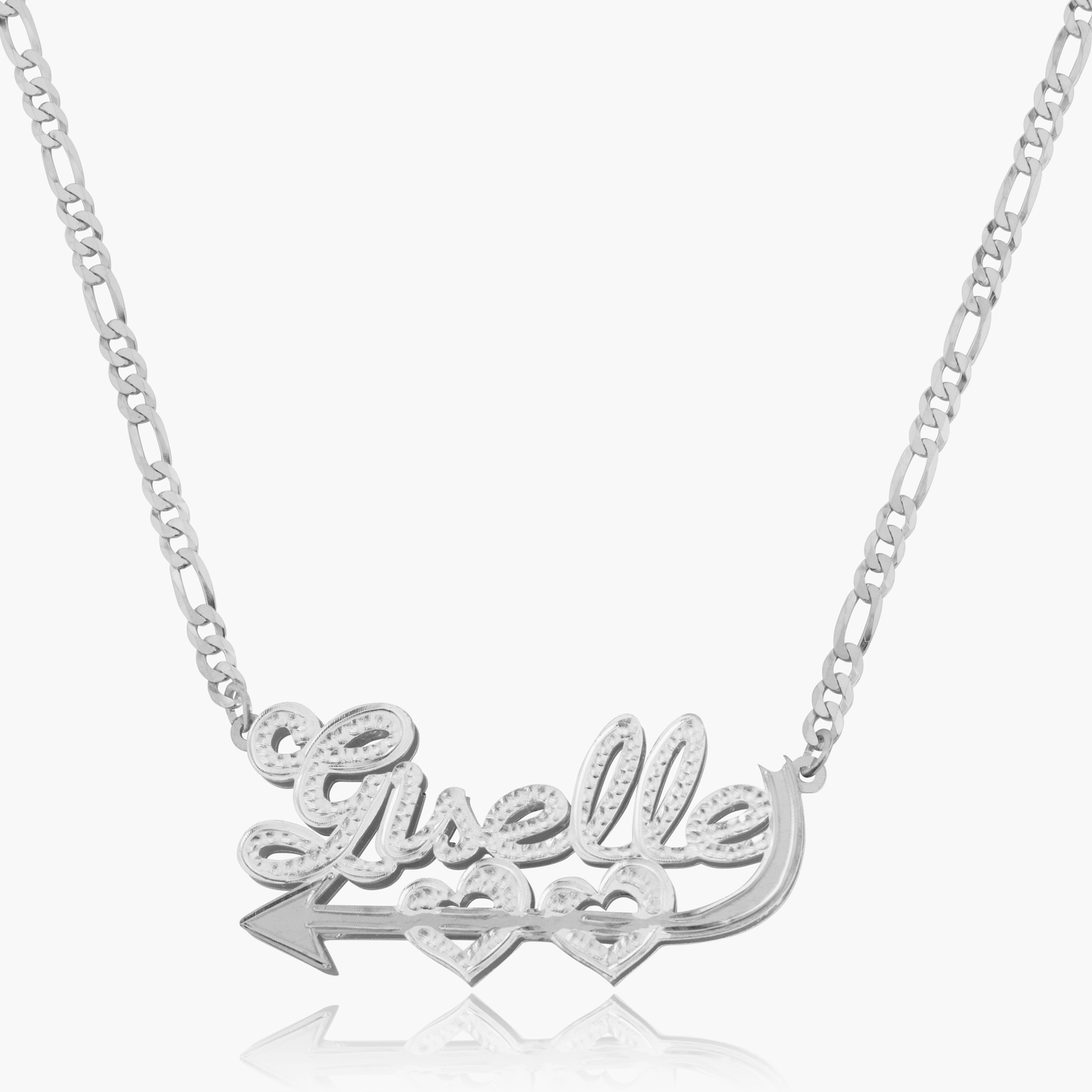 Double Plated Cupid's Love Name Necklace