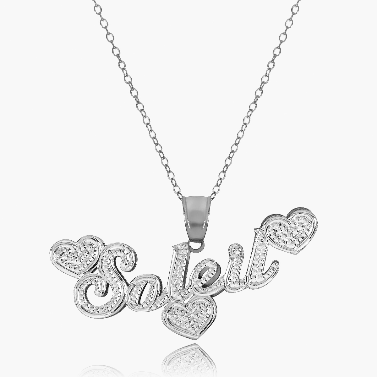 The Lovely Double Plated Name Necklace
