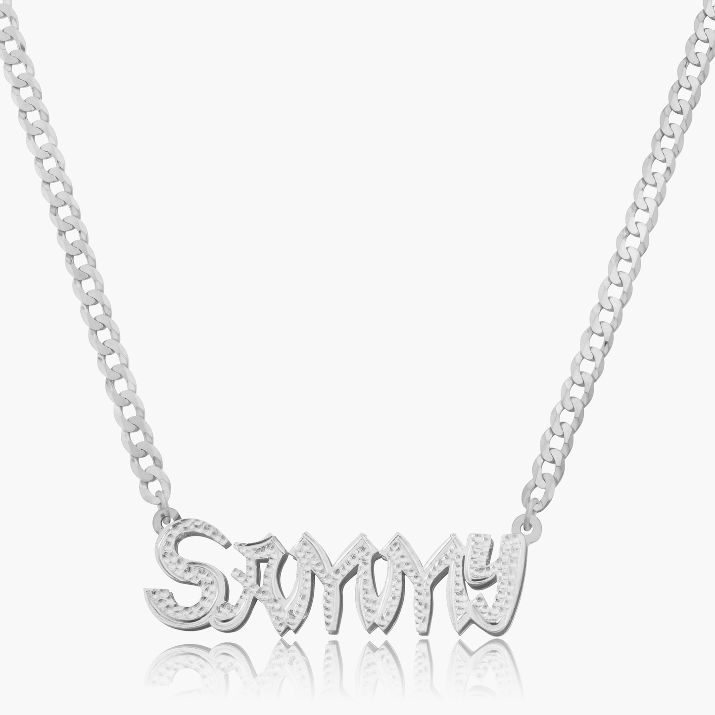 Double Plated "Take-out" Name Necklace