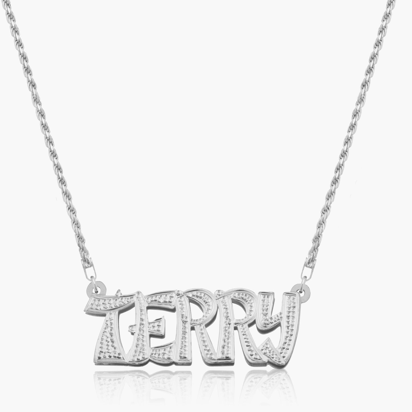 Double Plated "Take-out" Name Necklace
