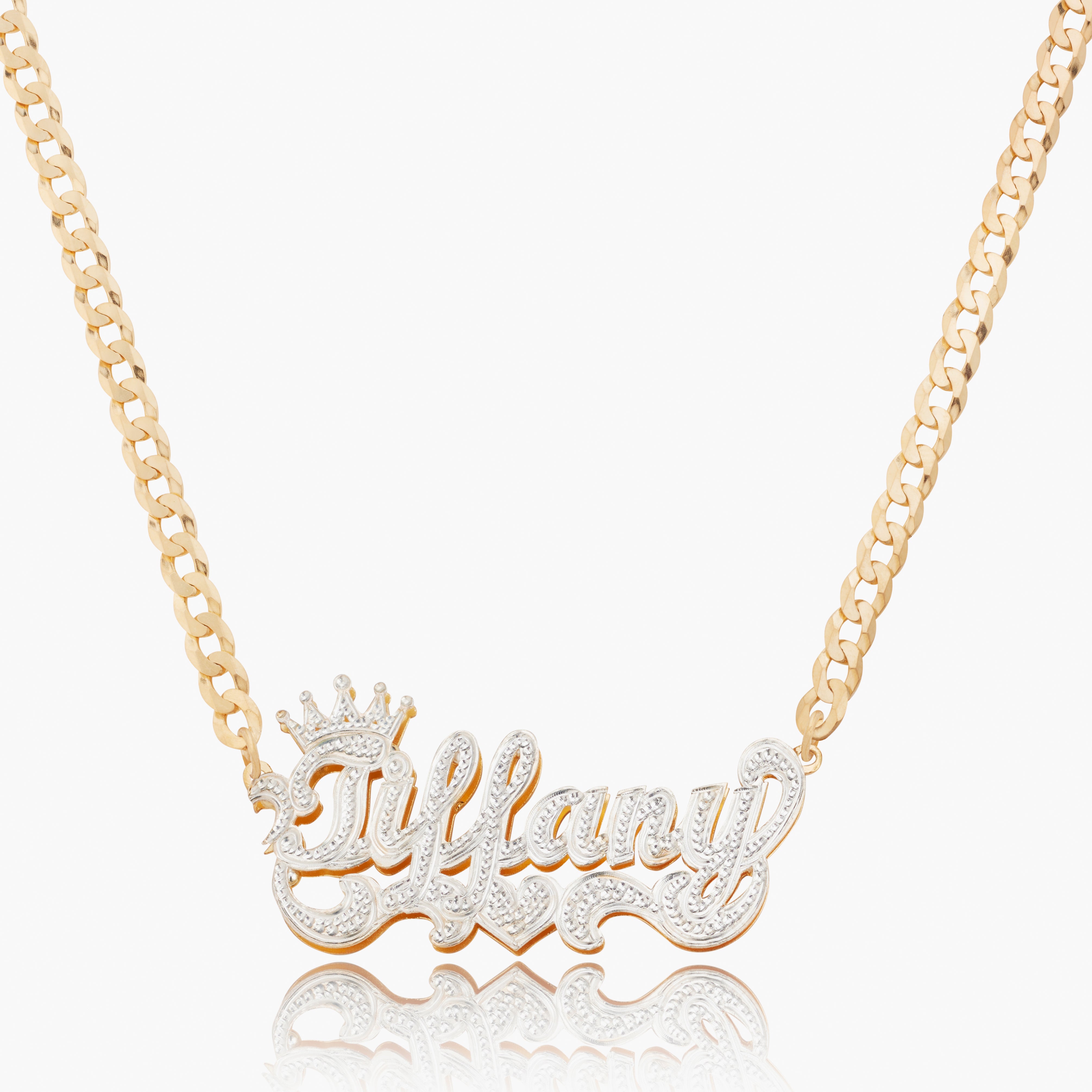 Princess hot sale nameplate necklace