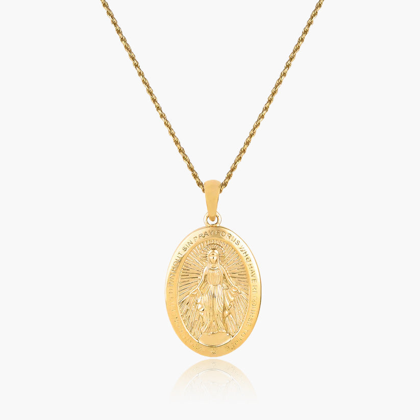 The Lady of Guadalupe Token Pendant