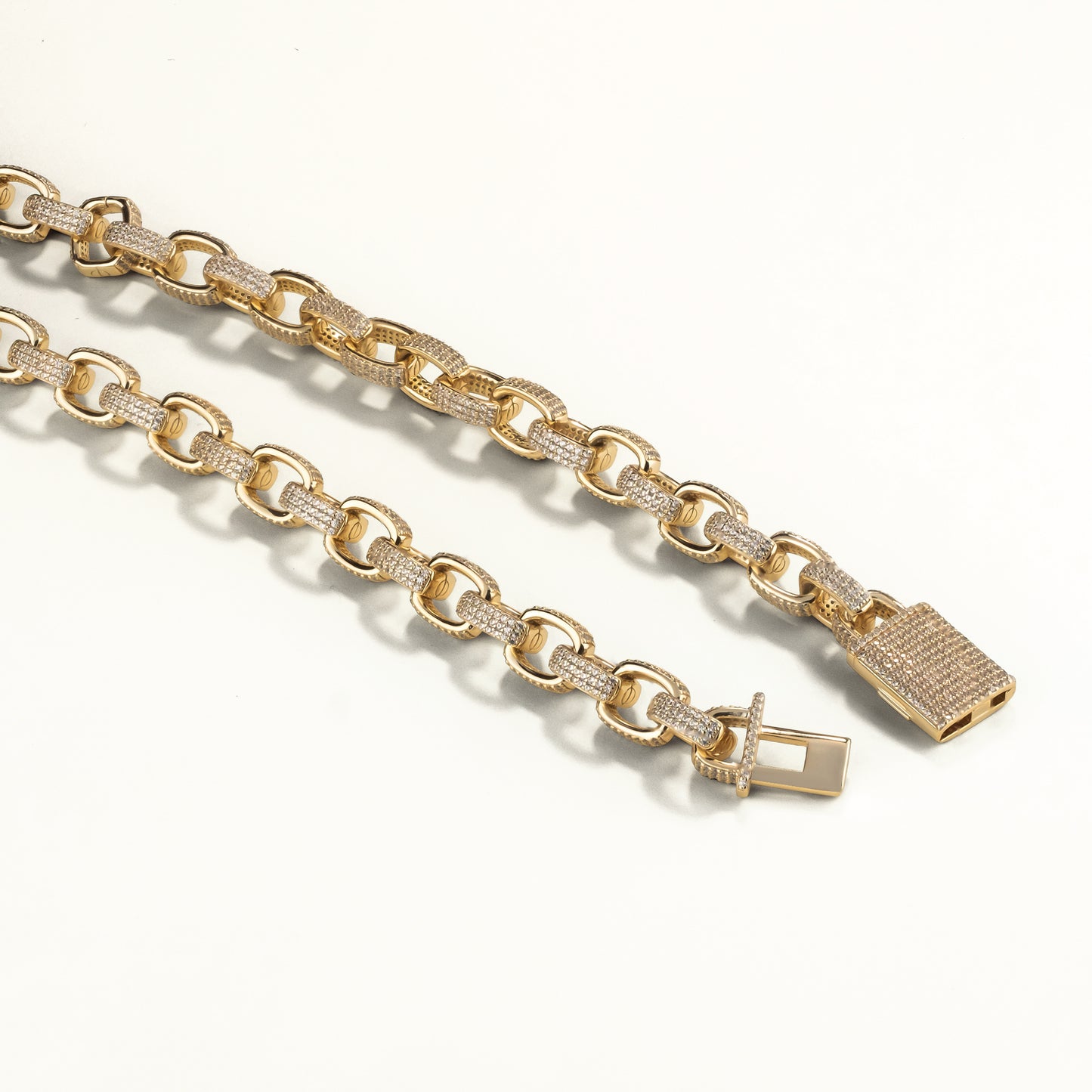 Iced Cable Link Chain