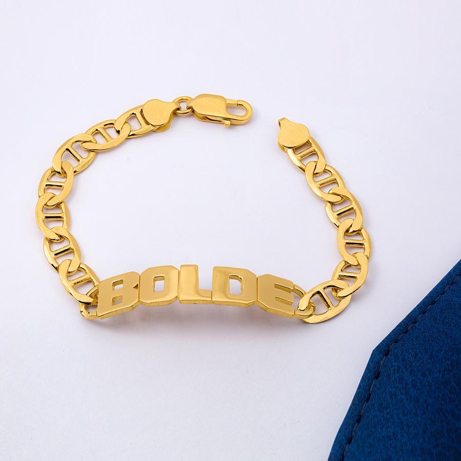 1 Gram Gold Forming C into C Superior Quality Gorgeous Design Bracelet –  Soni Fashion®
